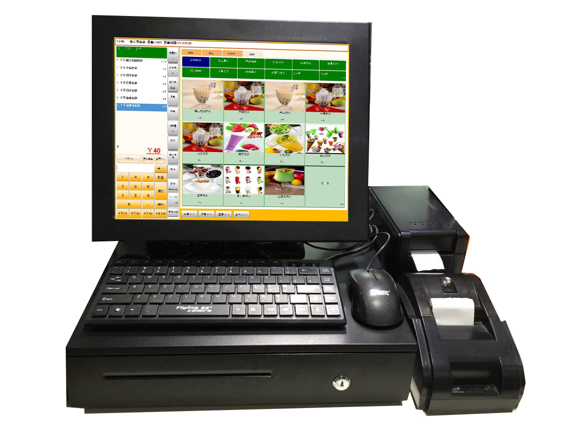 供應(yīng)收款機適用于超市奶茶店水果店等