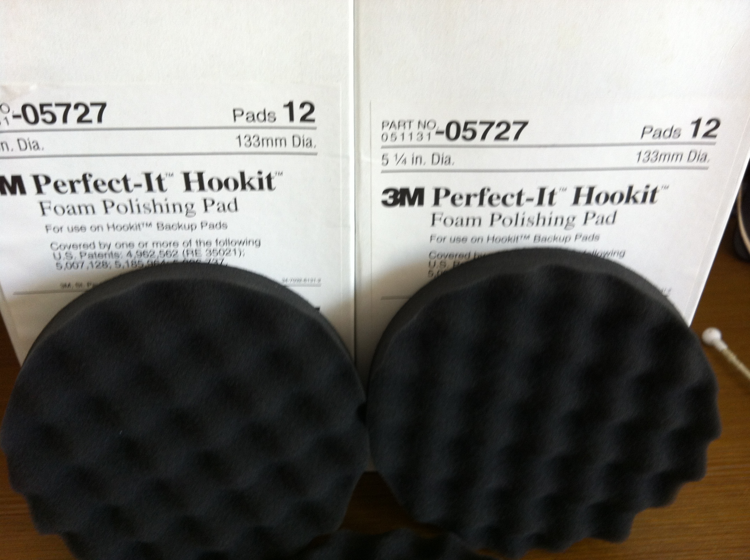 供應(yīng)3M05727汽車拋光海綿輪5寸，黑色海綿球，鏡面拋光海綿盤 3M05727