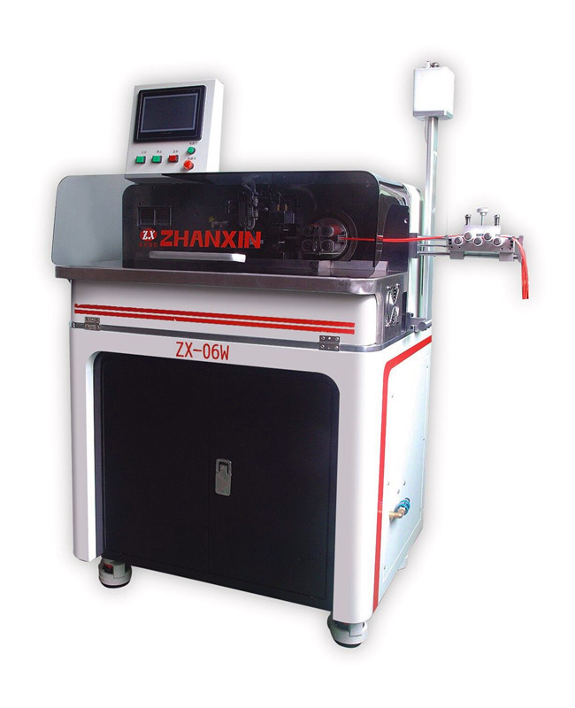 供應(yīng)全自動(dòng)伺服排線分線雙頭沾錫機(jī)