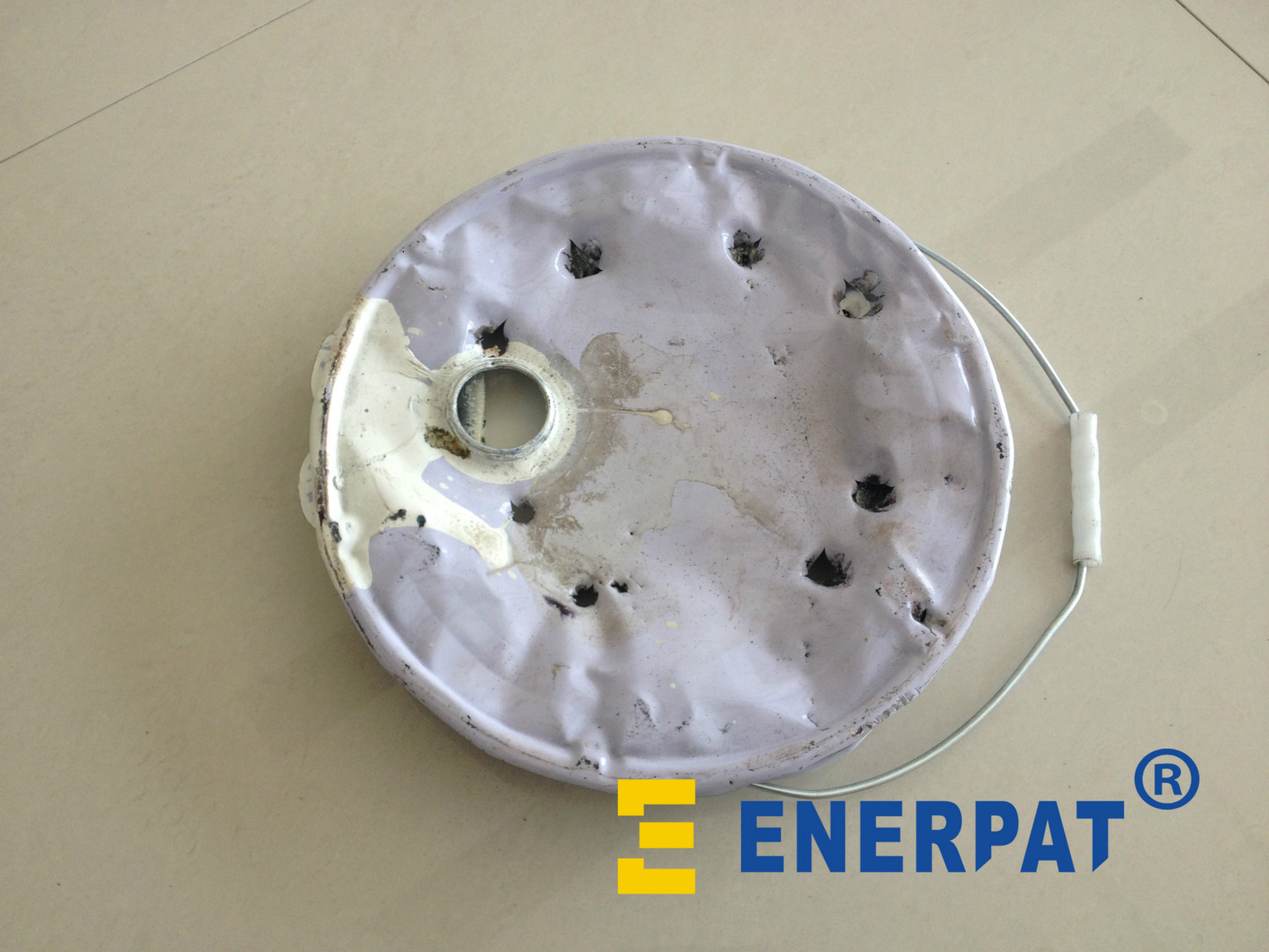 供應油漆桶壓扁機