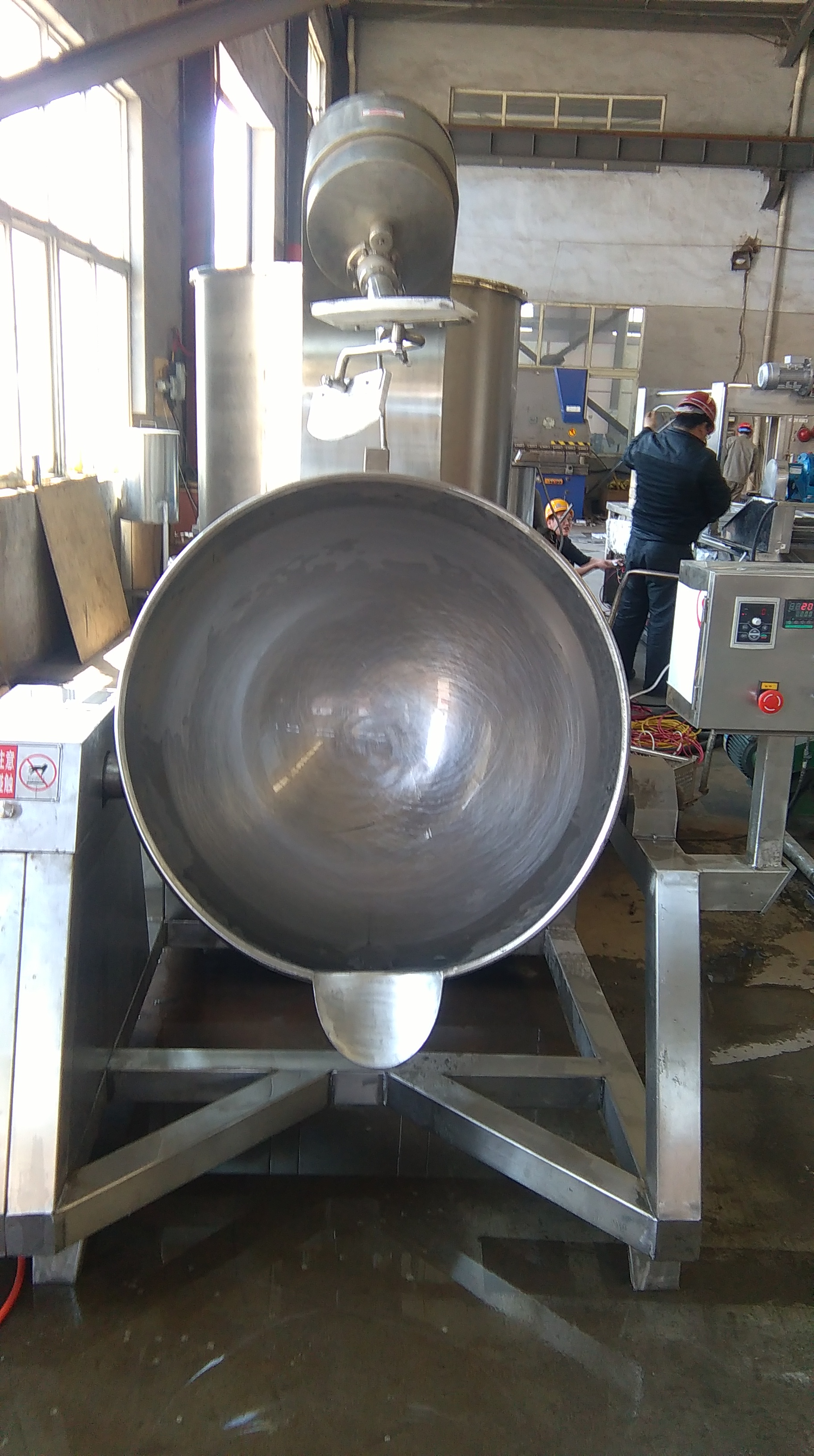 供應(yīng)手動行星炒鍋 醬類*鍋 全方位炒鍋