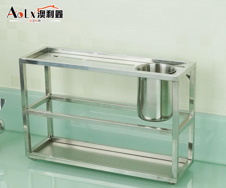 供應(yīng)aolx澳利鑫品牌不銹鋼廚房刀架