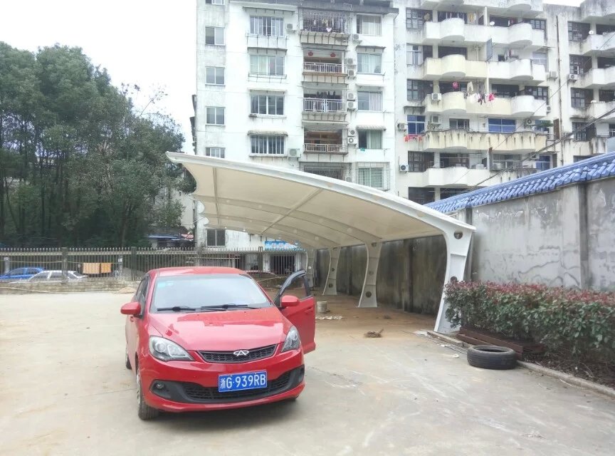 廣西膜結構汽車棚 廣西膜結構車棚哪家好 廣西膜結構