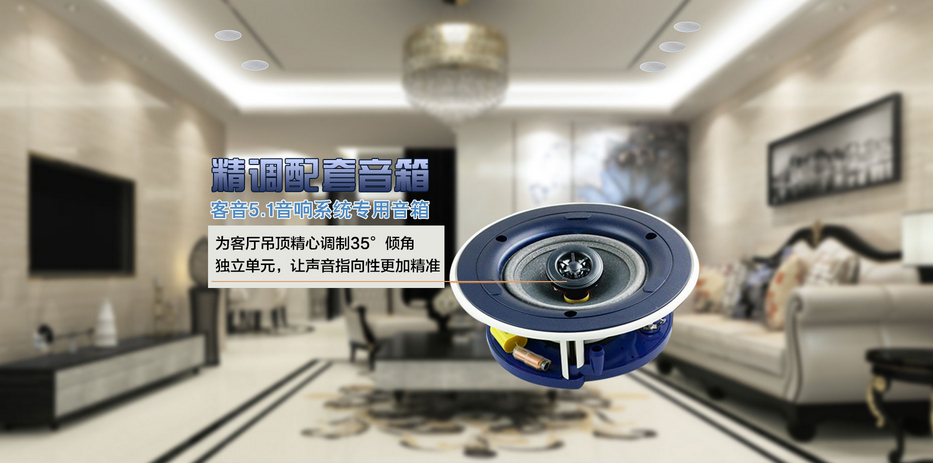 供應于家裝向往5.1 音樂系統(tǒng)客音K800