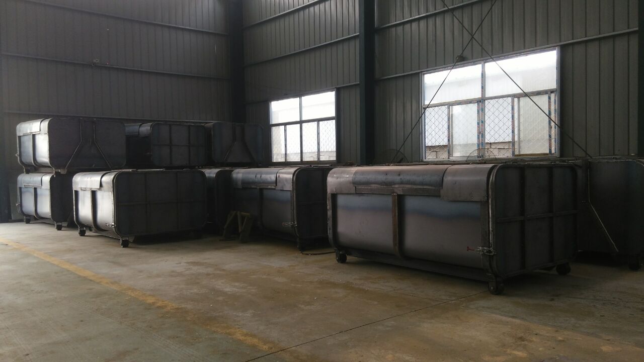 供應(yīng)2立方垃圾箱價格，小型2立方垃圾箱報價，小型2立方垃圾箱廠家