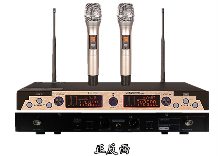 供應(yīng)高端無線麥克風(fēng)KTV專業(yè)話筒