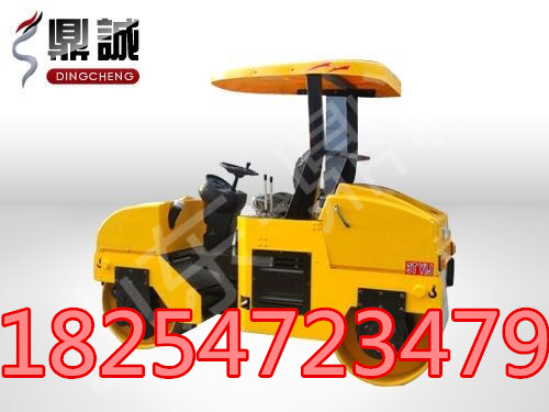 供應3噸半單輪土方座駕振動壓路機