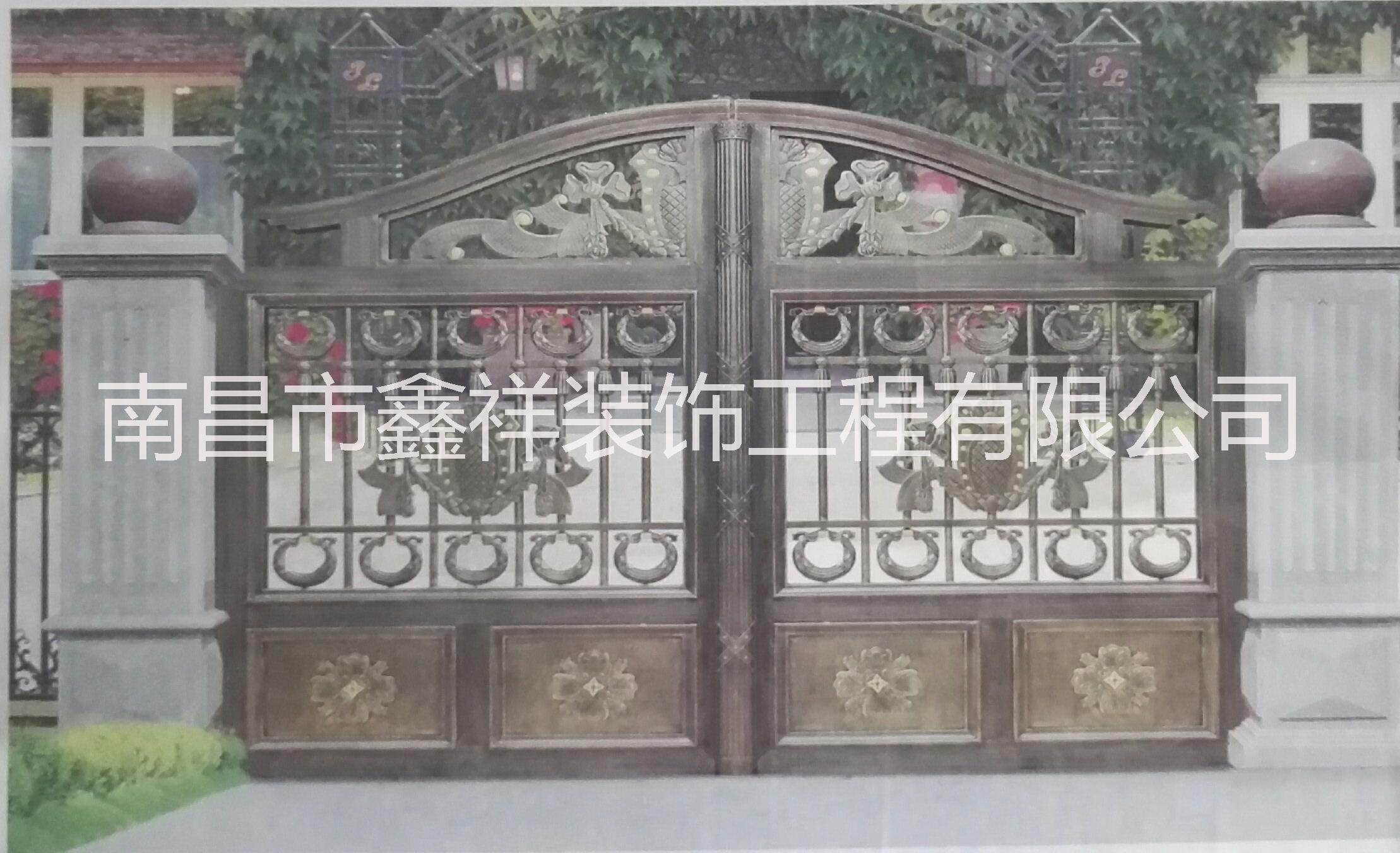 供應(yīng)江西省南昌別墅鐵藝大門(mén)