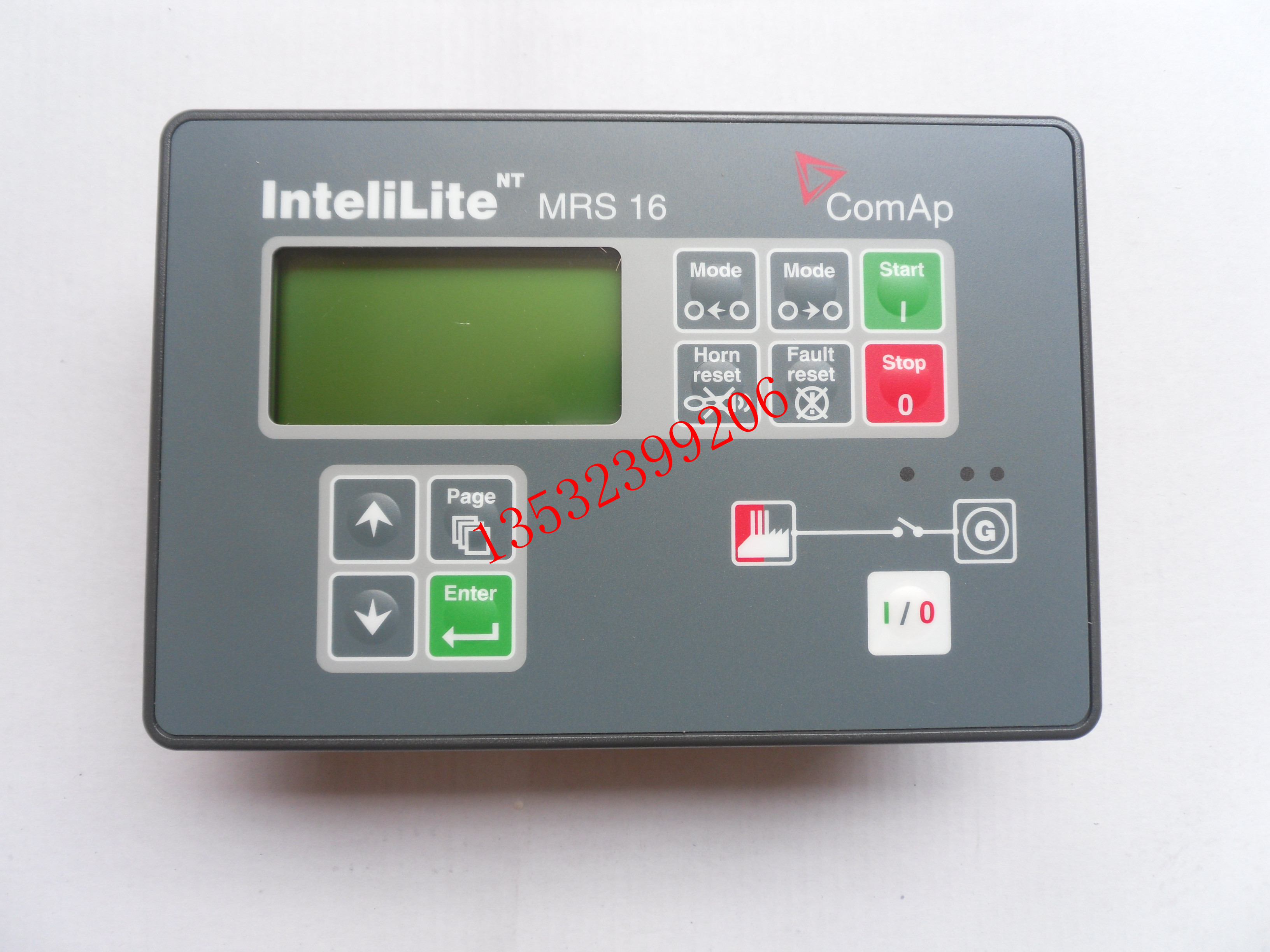 供應(yīng)用于發(fā)電機(jī)組的I科邁控制器IL-NT AMF25，發(fā)電機(jī)組控制器，AMF25科邁控制屏