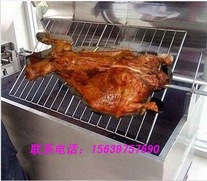 無煙自動翻轉(zhuǎn)烤全羊爐、廠家直銷、