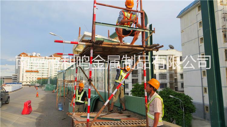 供應(yīng)橋梁聲屏障 廣西聲屏障廠家直銷(xiāo)  鐵路公路交通隔音聲屏障