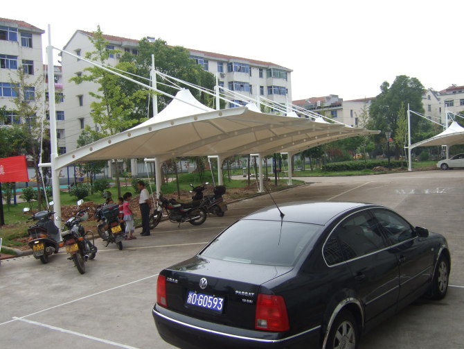 供應用于浙江景觀膜結構停車棚，膜結構汽車棚價格，膜結構設計制作加工