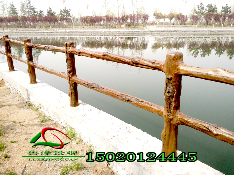 供應(yīng)用于水泥欄桿生產(chǎn)的仿木欄桿，臨沂仿木欄桿廠家