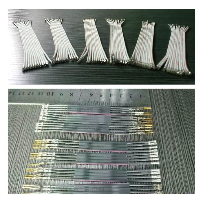 供應(yīng)全自動(dòng)雙頭排線端子壓接機(jī)1 廣州端子機(jī)  廣州線束行業(yè)設(shè)備  用于各種智能穿戴、航模等排線打端子的加工 軟度60帕以