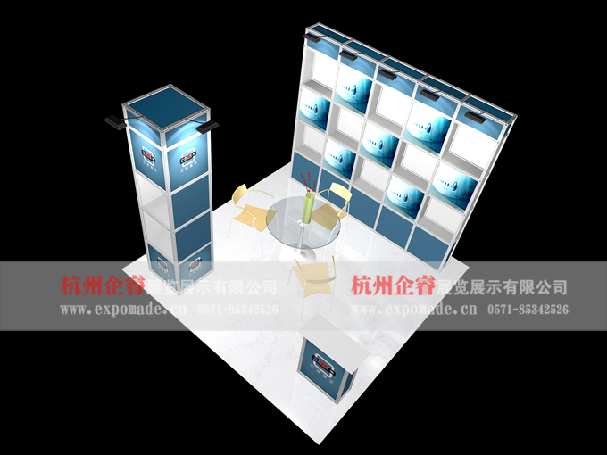 供應(yīng)可拆卸展位制作/便攜式背景制作——杭州企睿展示