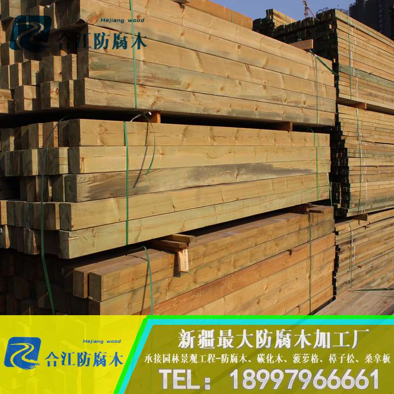 供應(yīng)用于景觀的防腐木平臺(tái)