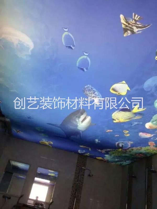 太原酒店ktv防火軟膜天花 軟膜天花 防火軟膜天花 太原軟膜天花 膜天花 天花