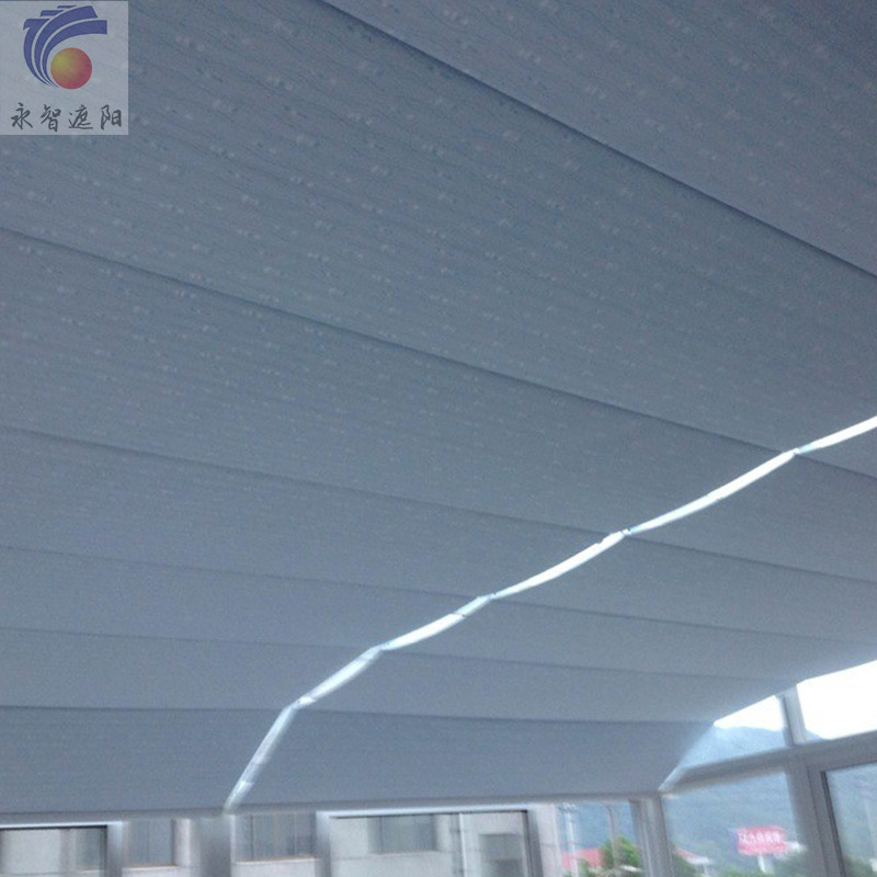 供應(yīng)電動天棚簾廠家 專業(yè)供應(yīng) 電動全遮光天棚簾 義烏電動天棚簾報價 義烏電動天棚簾 弋名電動窗簾