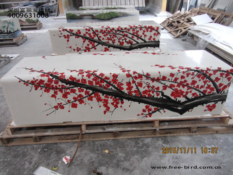 供應(yīng)用于公共場(chǎng)所的深圳廠家人造石座椅家具