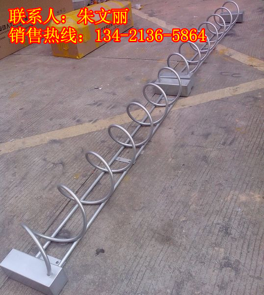 供應用于停放自行車用的桂豐牌螺旋式自行停車架