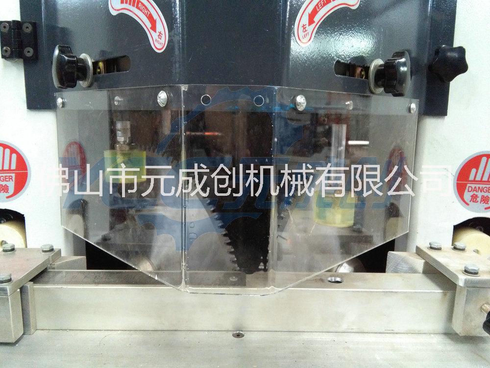 供應上下升降式切角機 無縫切角 鋁材切割設備 門窗框切角 燈箱切角 佛山元成創(chuàng)切角機