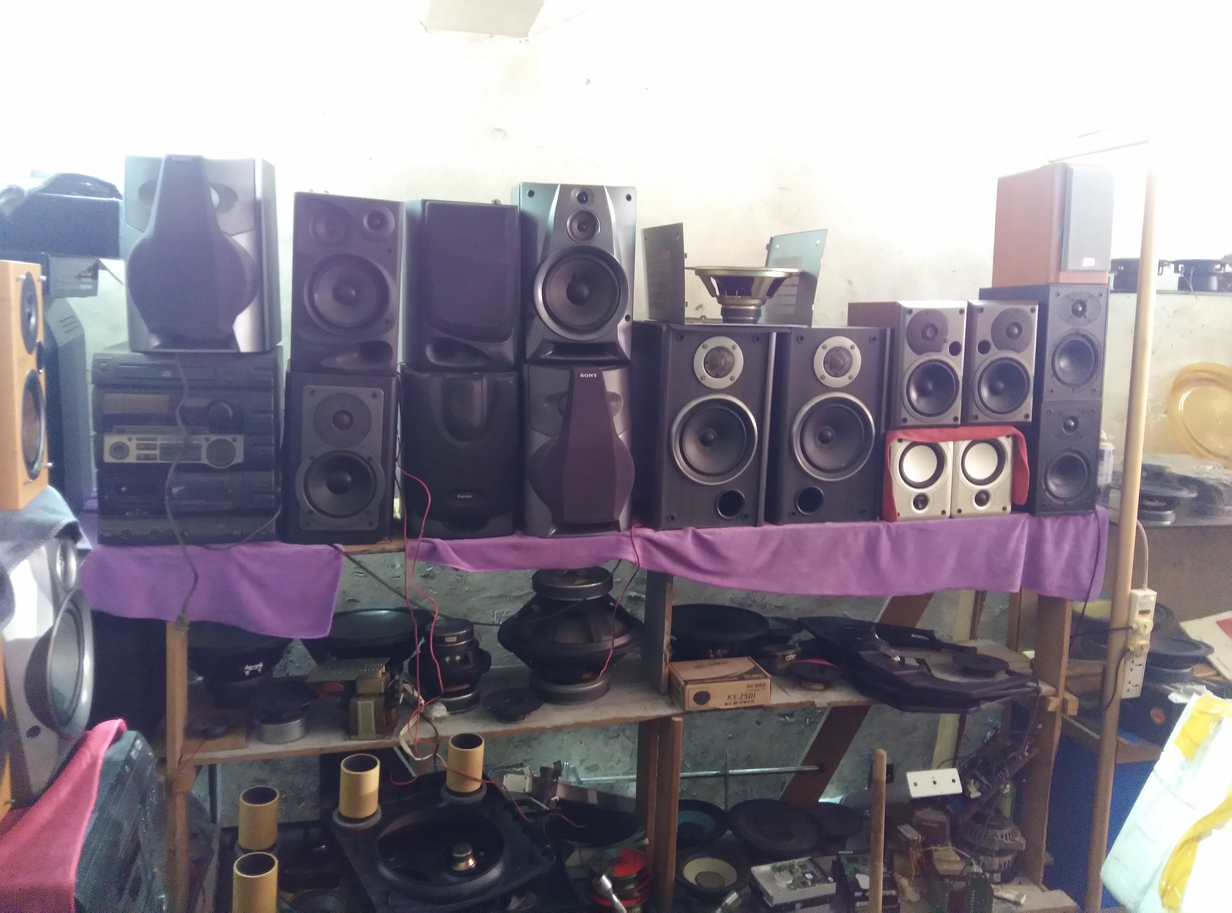 佛山二手進口音響音箱*索尼安橋 13794001210