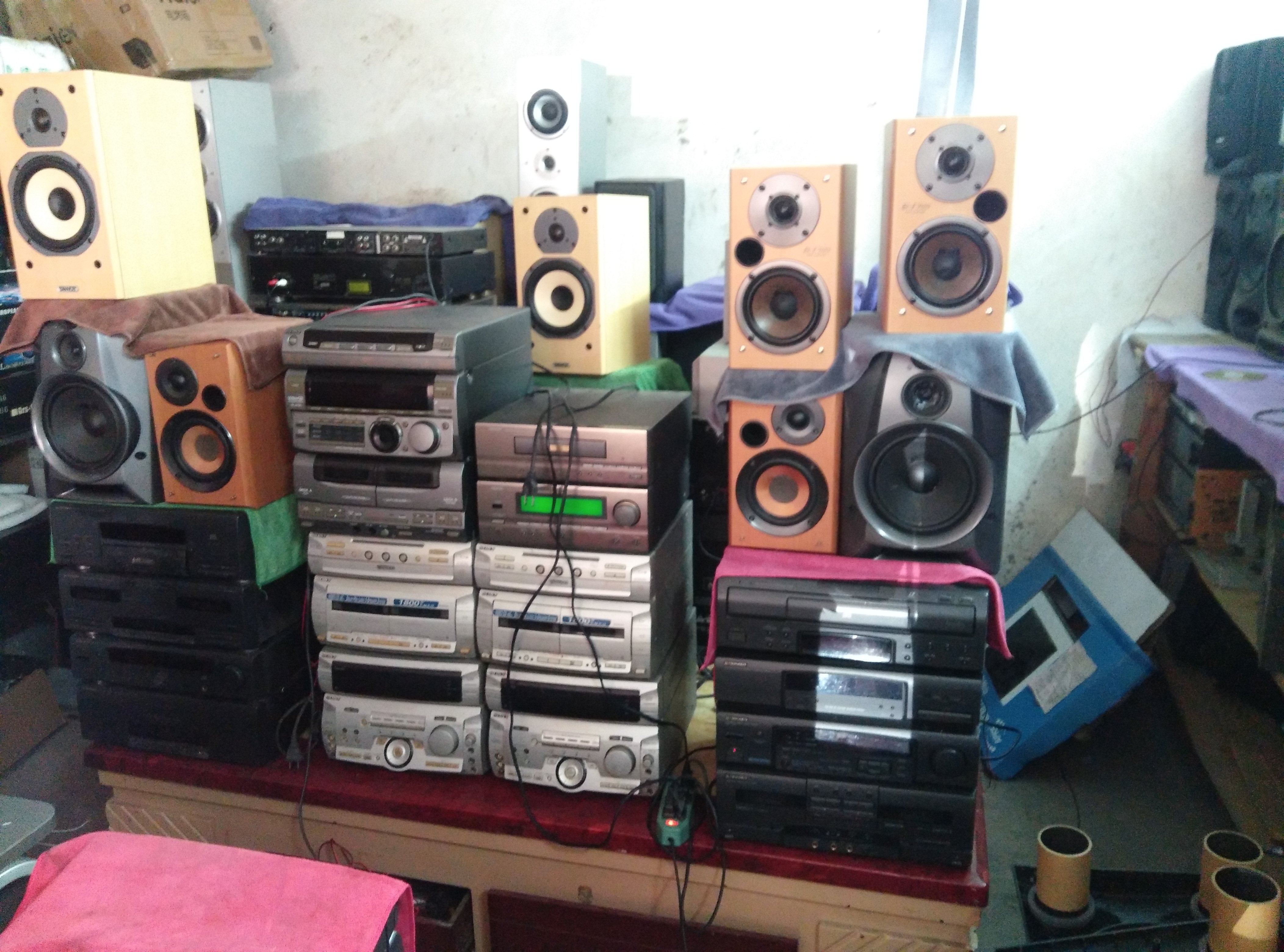 供應(yīng)*安橋索尼組合音響回收，13794001210 二手進(jìn)口音響汽車音響二手功放音響