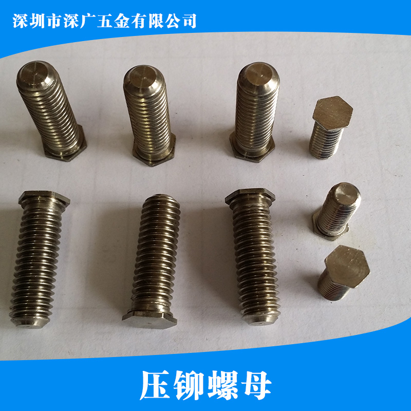 供應(yīng)壓鉚螺母 自扣緊螺母 扣緊螺母 六角壓鉚螺母 鉚螺母