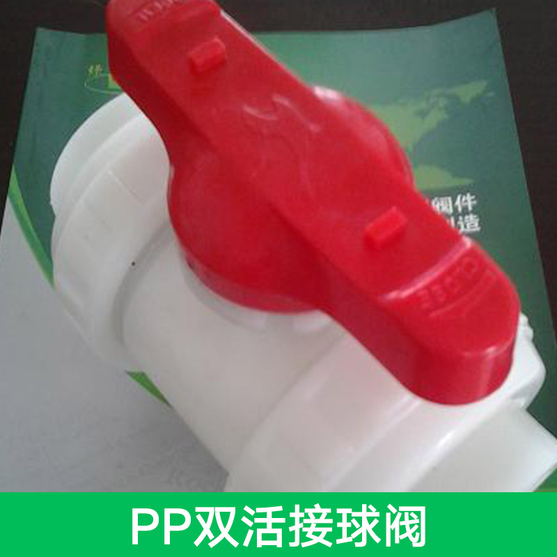 供應(yīng)PP雙活接球閥 法蘭式雙活接球閥 全塑雙活接球閥