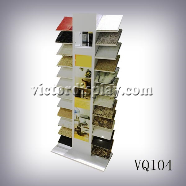 供應(yīng)石英石落地展示架 廠家直銷 石材展架iiPad展架