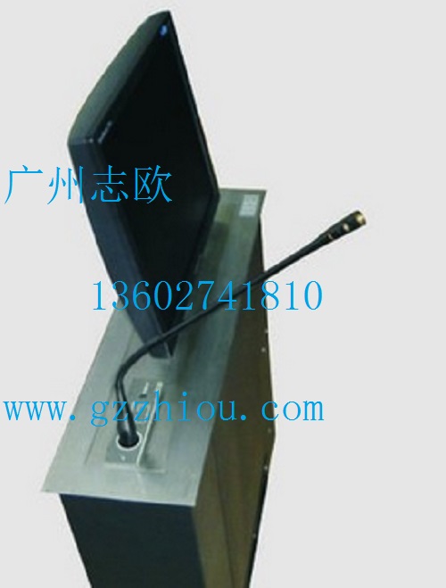供應志歐ZO-02鋼木液晶屏升降電腦桌液晶升降桌