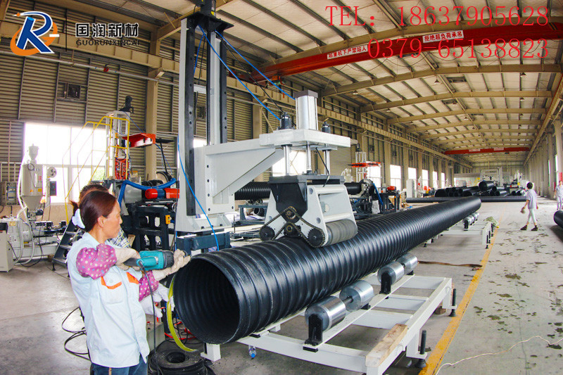 長期供應(yīng)鋼帶增強(qiáng)PE螺旋波紋管DN600MM市政排污防腐管道泥漿管排污管礦山泥漿管，輸水管道，污水管道系統(tǒng)*！