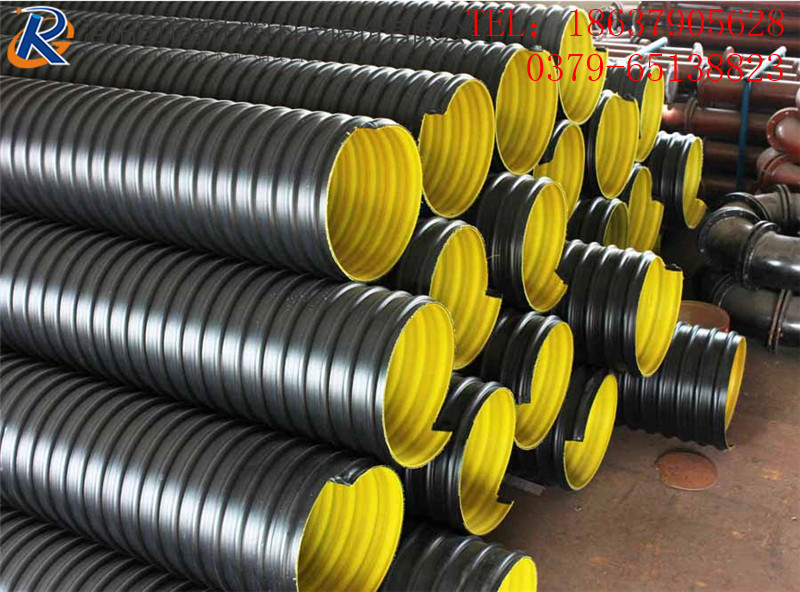長期供應(yīng)鋼帶增強(qiáng)PE螺旋波紋管DN600MM市政排污防腐管道泥漿管排污管礦山泥漿管，輸水管道，污水管道系統(tǒng)*！