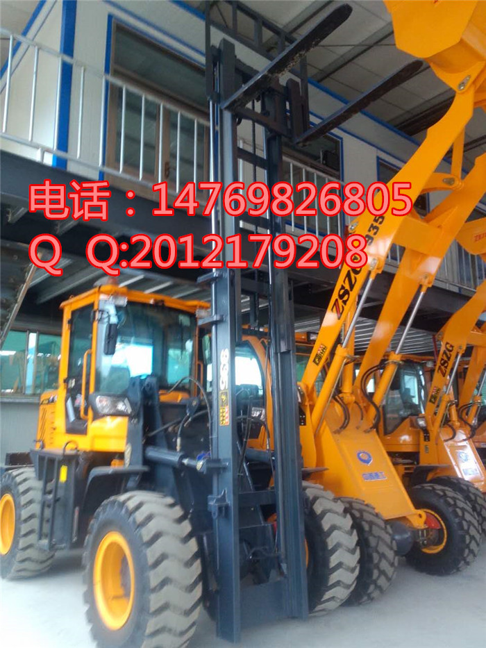 供應(yīng)山東3噸越野叉車的型號和報價越野叉車廠家直銷