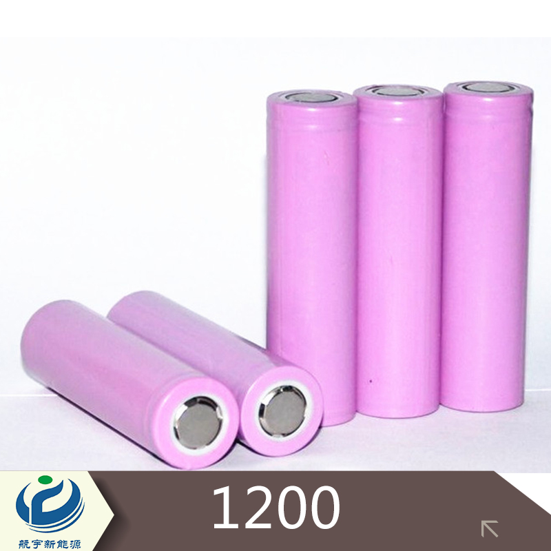 ICR18650-1200mAh 18650圓柱鋰電池廠家 186501200mAh 東莞航宇新能源