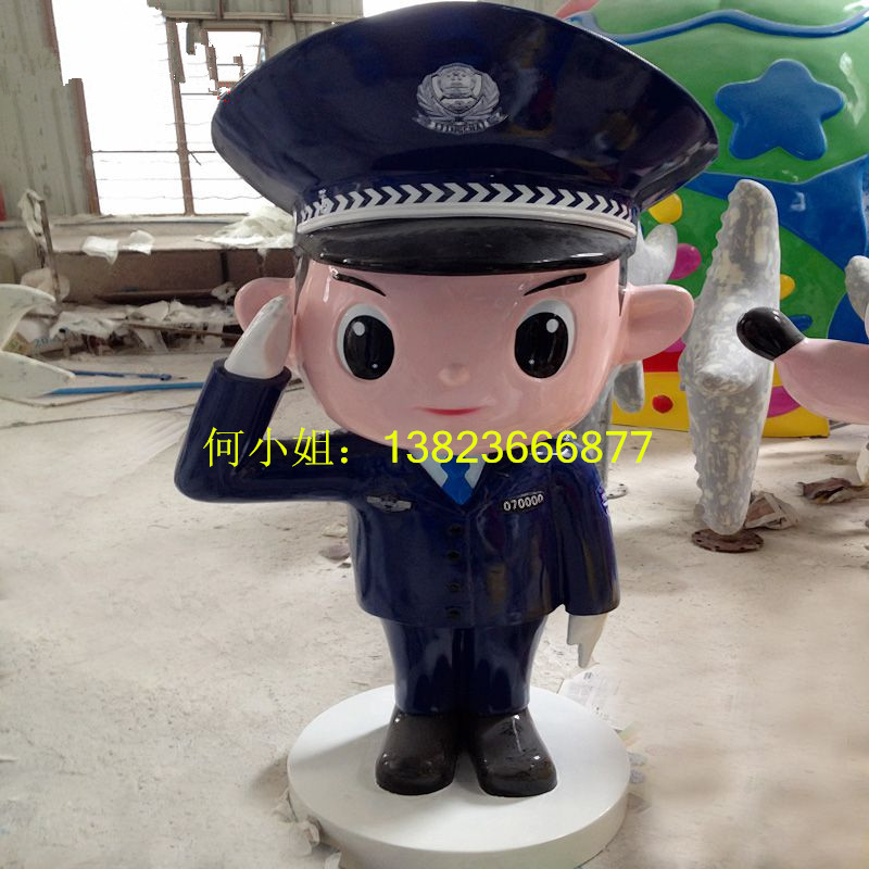 玻璃鋼交警人物雕塑 玻璃鋼交警雕塑 交警雕塑 玻璃鋼交警