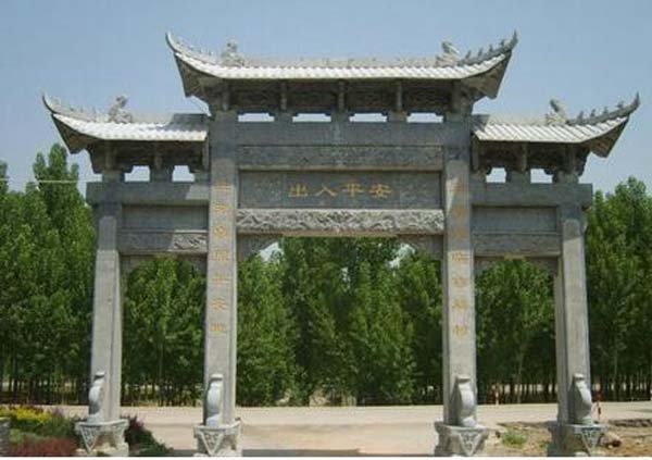 盛隆石業(yè)石牌坊，石牌樓，石雕牌坊，石門*惠 免費(fèi)安裝