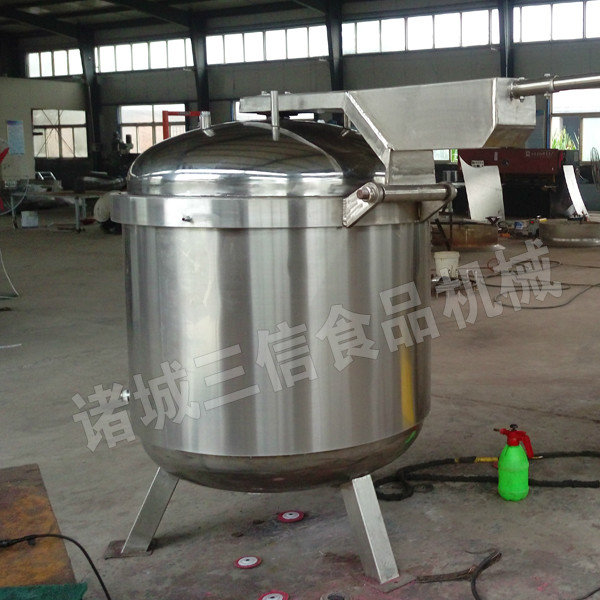 不銹鋼食品濃縮熬制蒸煮鍋   水果罐頭加工設備
