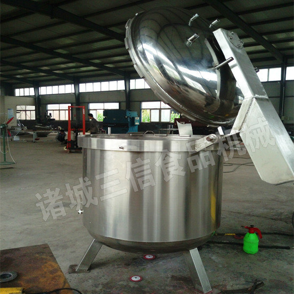 不銹鋼食品濃縮熬制蒸煮鍋   水果罐頭加工設備