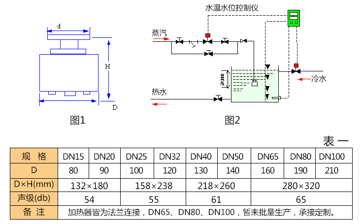 西安蒸汽消聲加熱器價格
