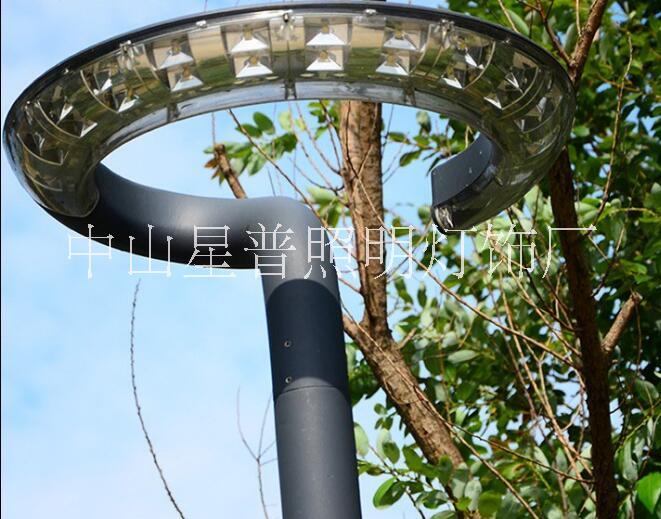 供應(yīng)異形桿LED庭院燈圖片_LED庭院燈價格_LED庭院燈廠家_中山星普照明