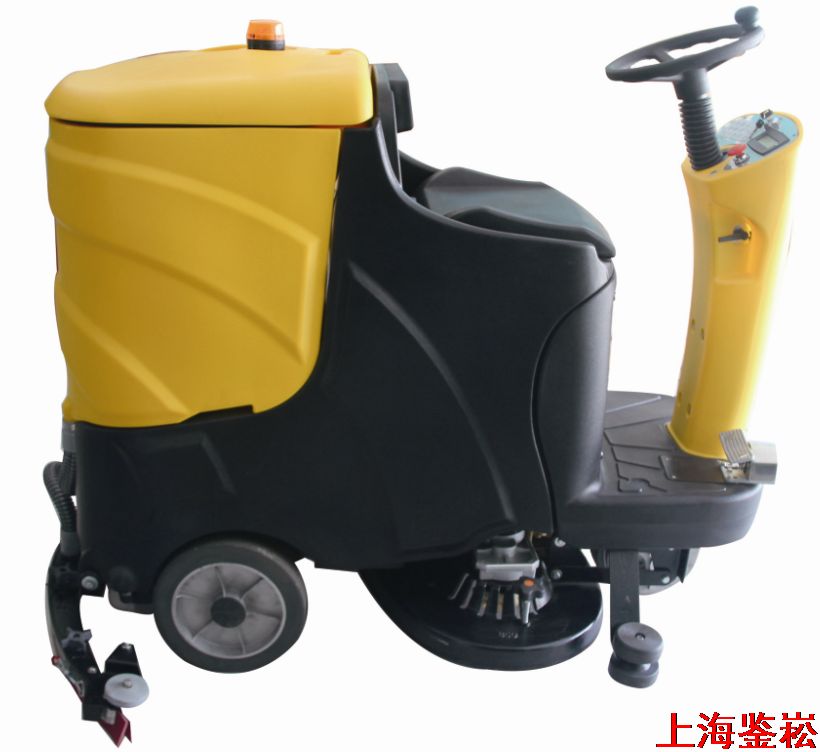 電瓶駕駛式洗地車