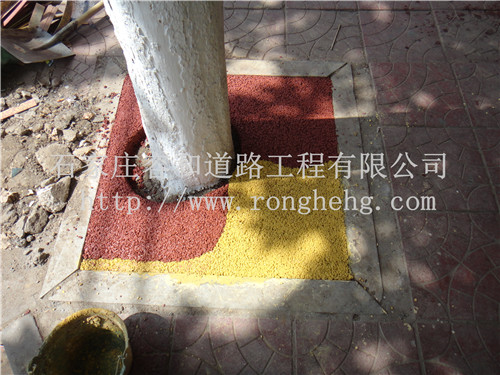 石家莊透水道路工程施工 透水地坪 /價格/施工