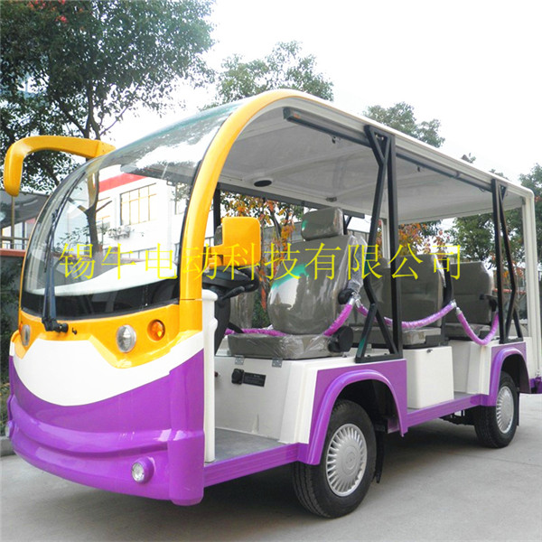無錫電動游覽車廠家，環(huán)保觀光電動車價格，觀光旅游代步車