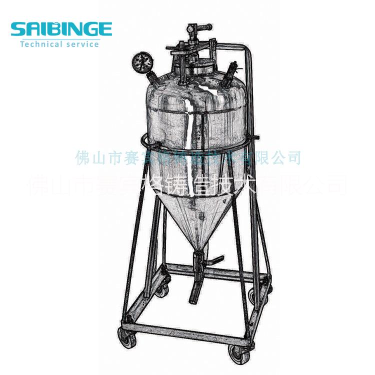 噴粉精煉罐 鋁液精煉除氣  氣動(dòng)精煉噴粉罐 鋁液精煉除氣機(jī)