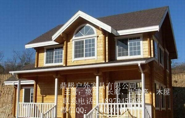 供應(yīng)重型木屋別墅/山西重型木屋別墅/雙層重型木屋別墅