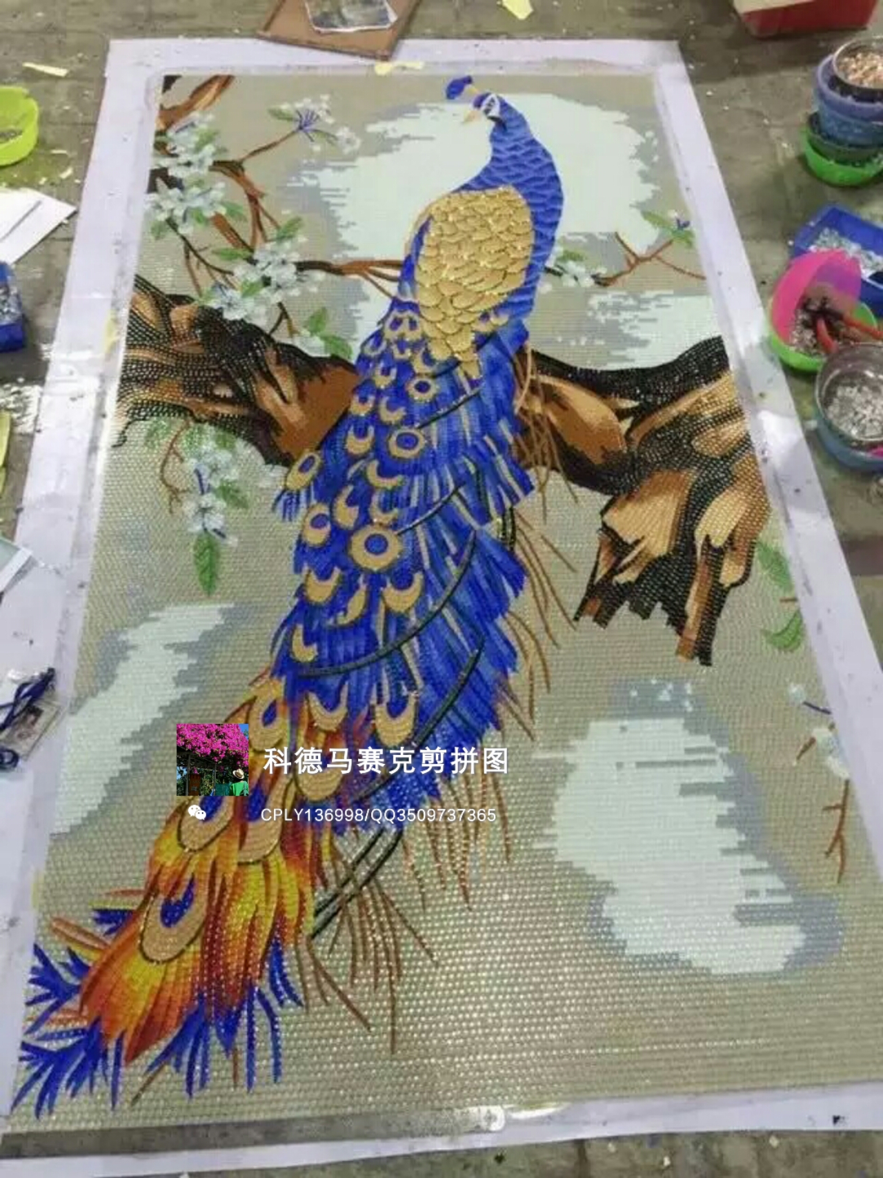 天津馬賽克水晶剪拼畫價(jià)格，天津馬賽克泳池拼圖，佛山馬賽克拼剪畫廠