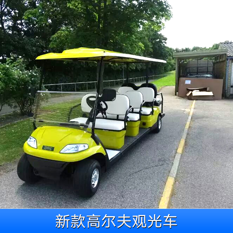新款高爾夫觀光車 新能源四輪電動(dòng)高爾夫球車 6人座電動(dòng)游覽觀光車