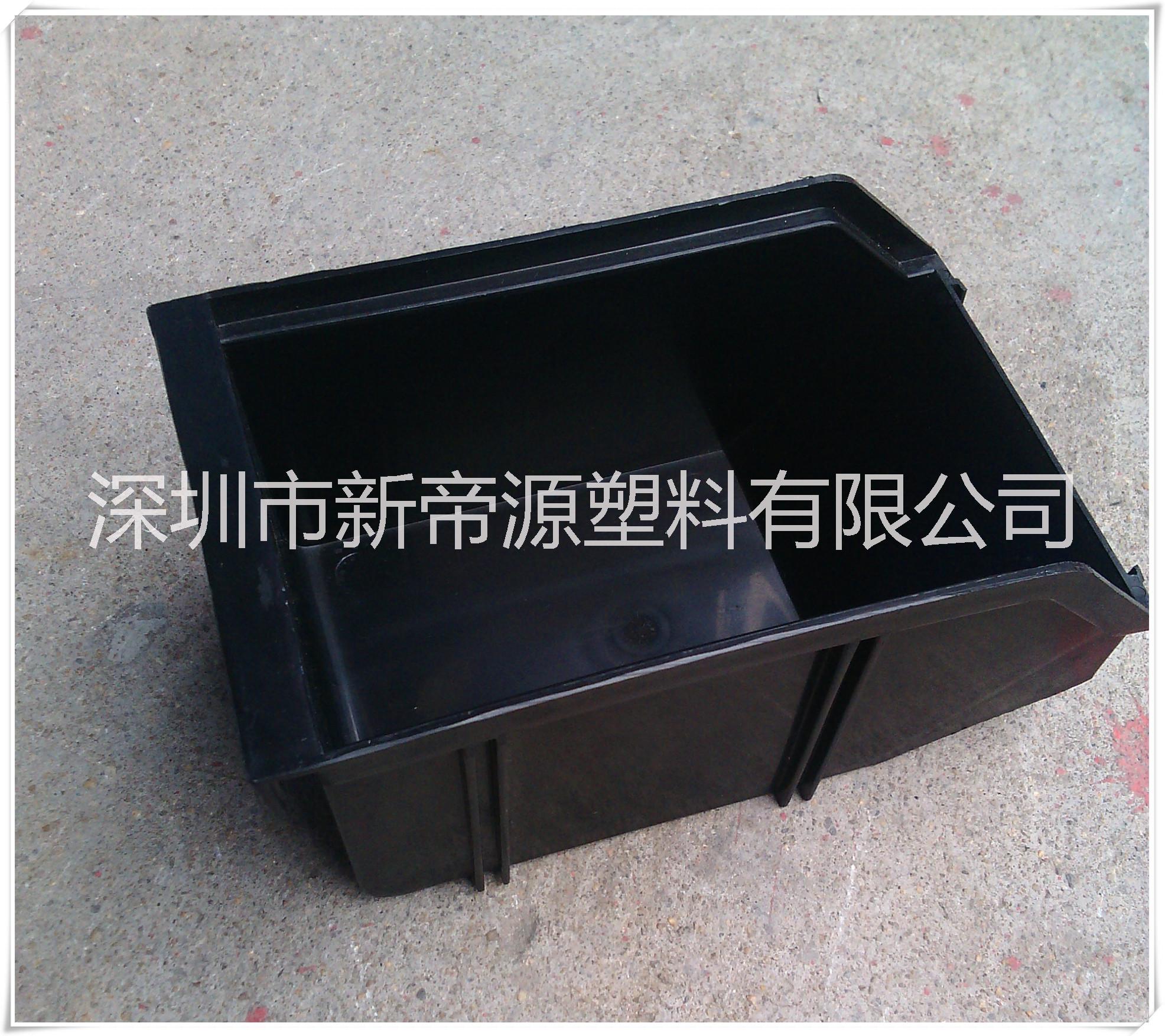 佛山廠家直銷塑料周轉(zhuǎn)箱防靜電斜口盒斜口元件盒003#斜口盒防靜電