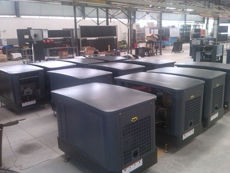 10KW無(wú)人看守靜音發(fā)電機(jī)